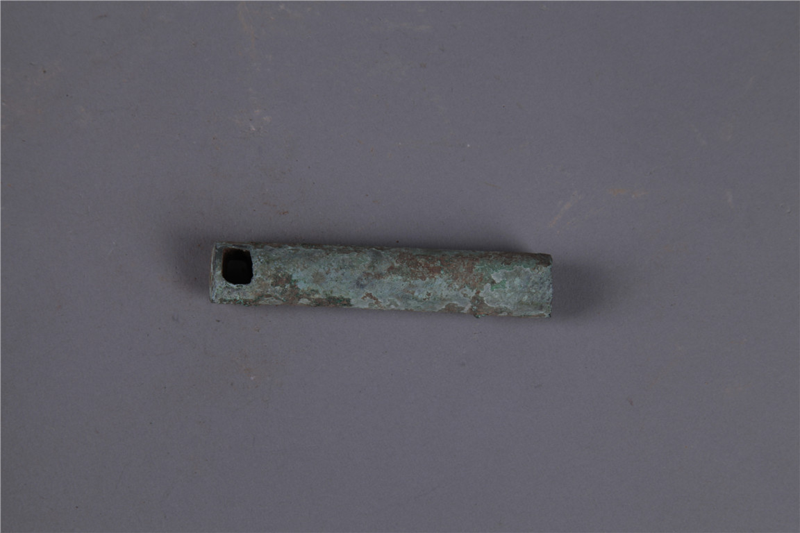 西周应国铜管饰 00846	